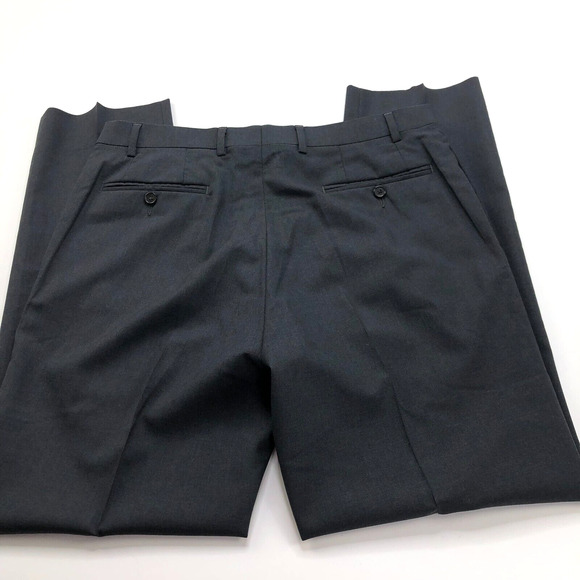 Lauren Ralph Lauren Black Label SLIM FIT 36x32 (Fits 36W 31L) Dress Pants Gray - Picture 1 of 9